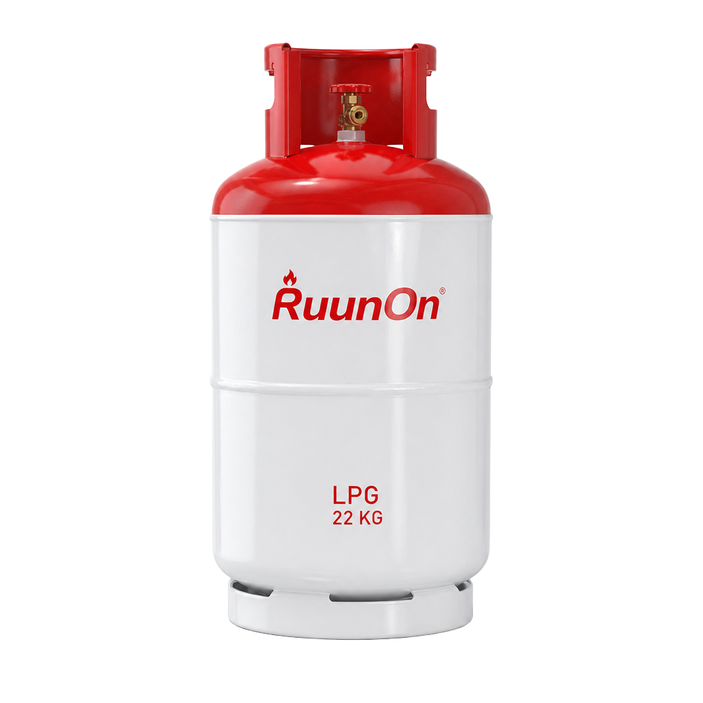 22 KG LPG Cylinder — 22 KG · Household delivered by RuunOn in the UAE