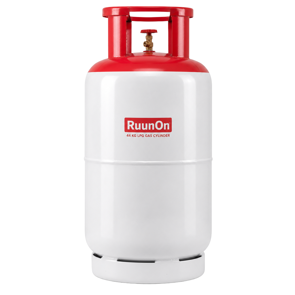 44 KG LPG Cylinder — 44 KG · Restaurant delivered by RuunOn in the UAE